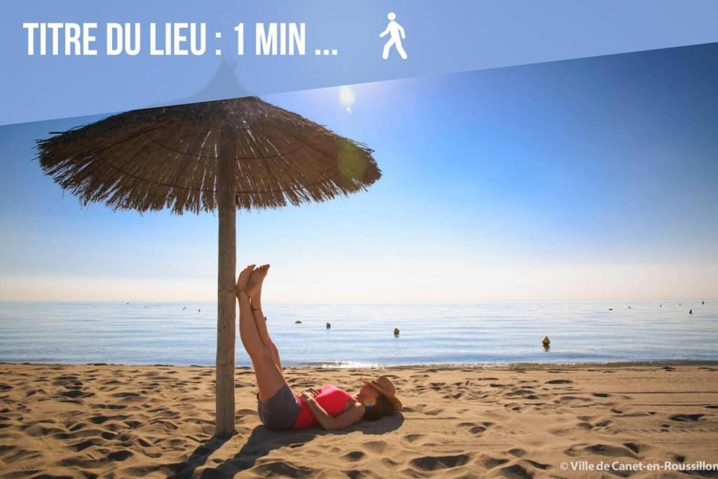 Paradis - Hyper Centre, A Deux Pas De La Mer ! 카네트 외부 사진